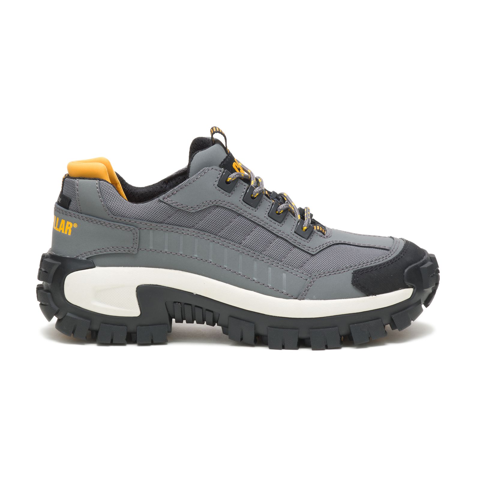 Caterpillar Men's Invader Steel Toe Work Shoes Grey CAT-12934